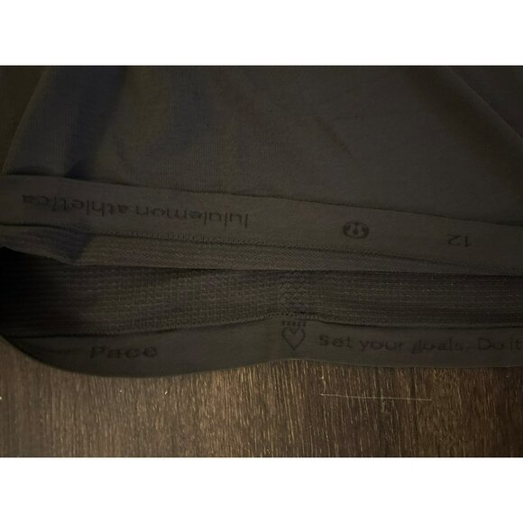 Lululemon Black Swiftly Tech Short Sleeve Shirt Size 12 - Picture 5 of 8